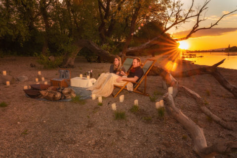 Business-Shooting | Picknick an der schönen Donau | Fotostyle Schindler