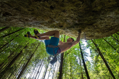 Sportfotografie | Klettern in der Oberpfalz bei Regensburg | Fotostyle Schindler